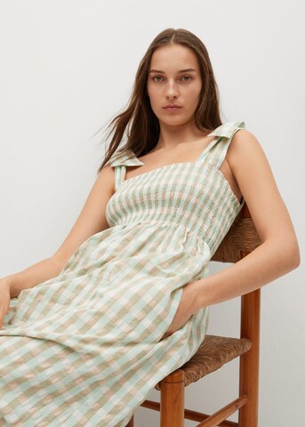 Rochie de vară 'Cecil' de la MANGO pe verde