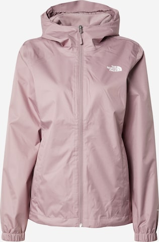 THE NORTH FACE Outdoorová bunda 'Quest' – fialová: přední strana