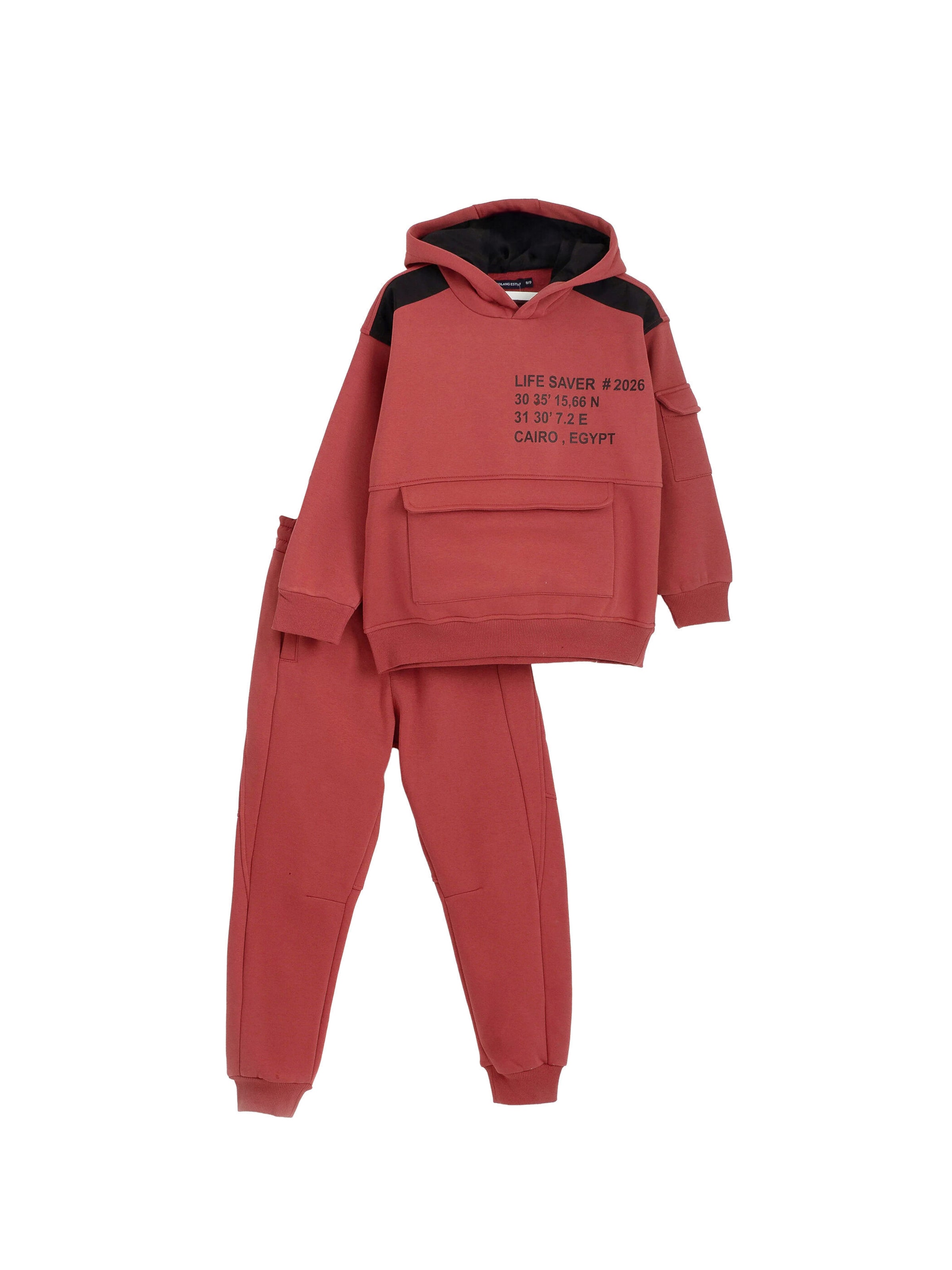 Solang Trainingspak in Bruin: voorkant