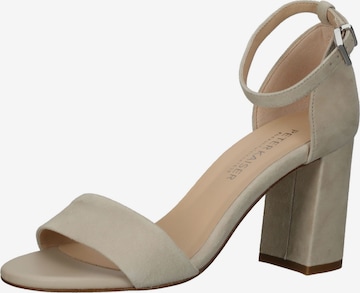 PETER KAISER Sandalen met riem in Beige: voorkant