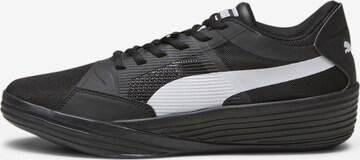 PUMA Athletic Shoes in Black: front