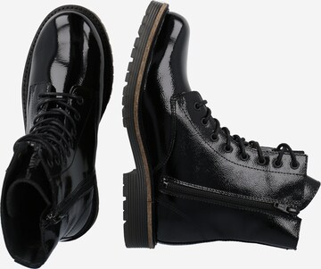 Apple of Eden - Botines con cordones 'Sun' en negro