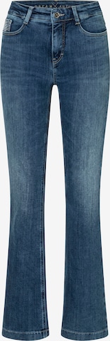 MAC Flared Jeans in Blau: Vorderseite