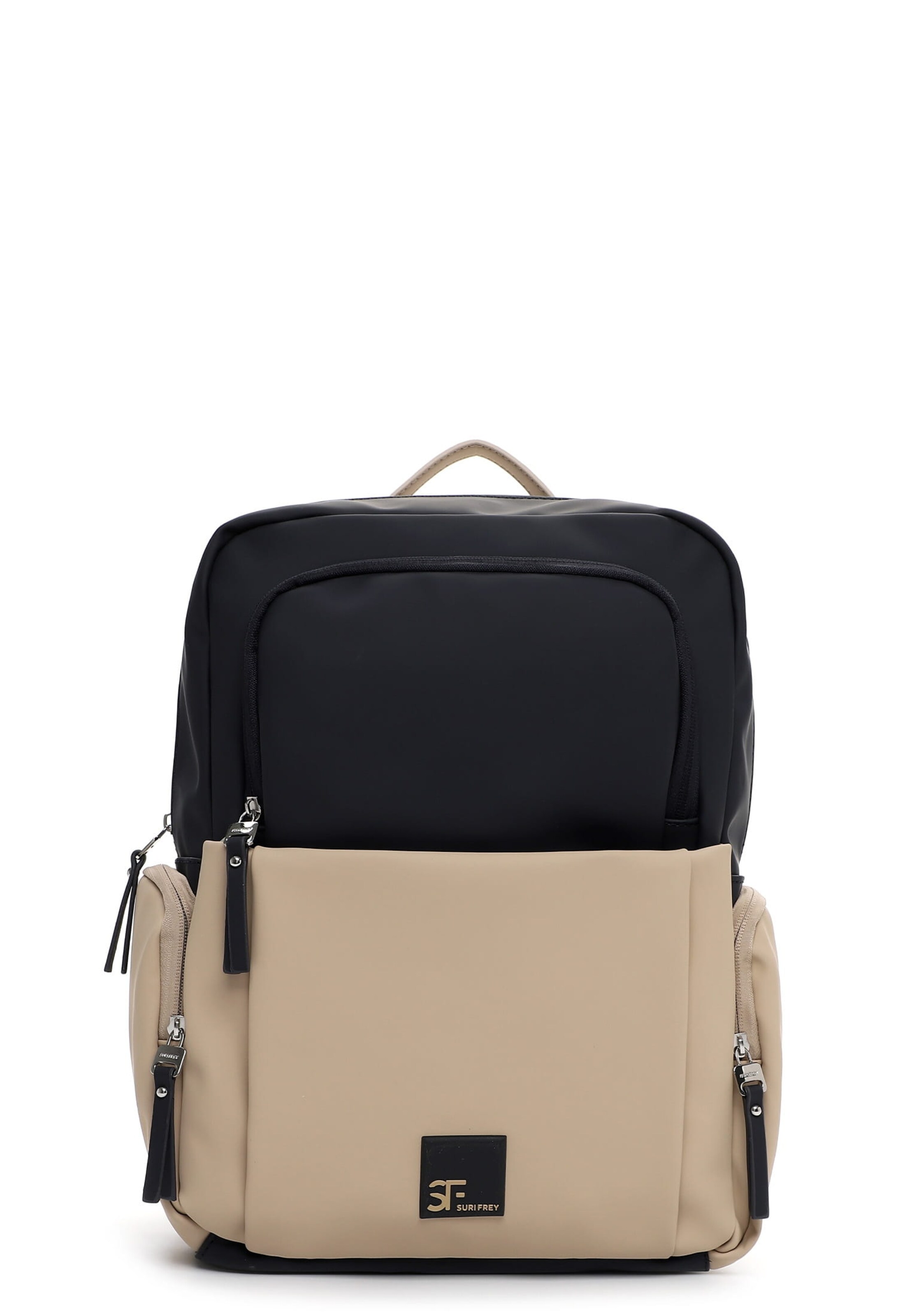 Suri Frey Rugzak 'Karny' in de kleur Beige / Zwart, Productweergave