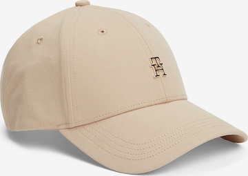 Casquette TOMMY HILFIGER en beige : devant