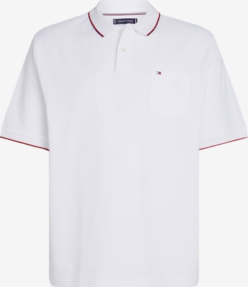 T-Shirt 'CLASSIC' Tommy Hilfiger Big & Tall en blanc : devant