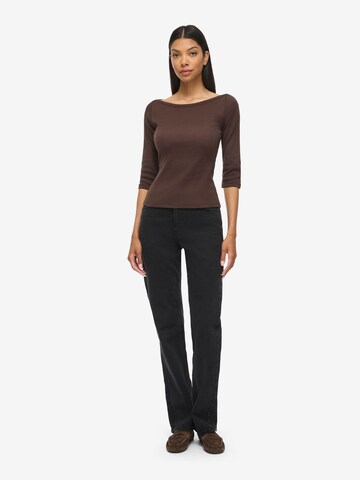 T-shirt 'NMMaya' Noisy may en marron