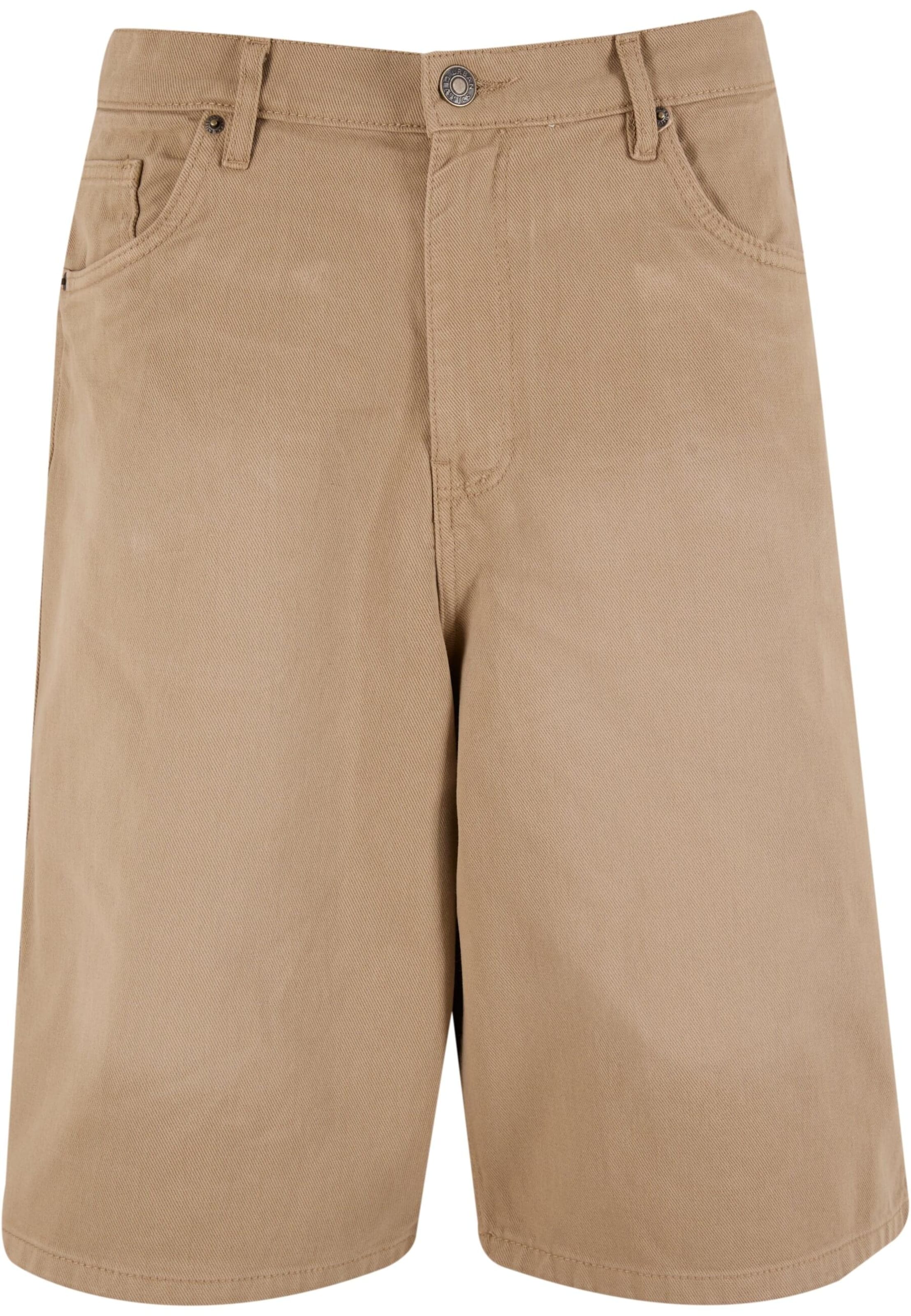 Urban Classics Jeans in Beige: front