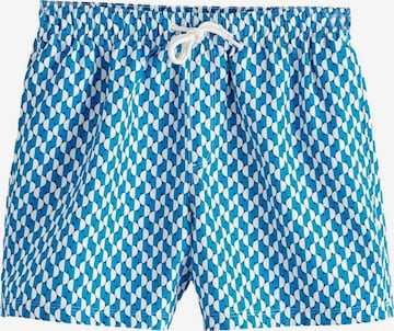 Next Board Shorts in Blue: front