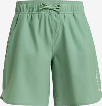 Boardshorts 'Wave 7'' ROXY en vert : devant