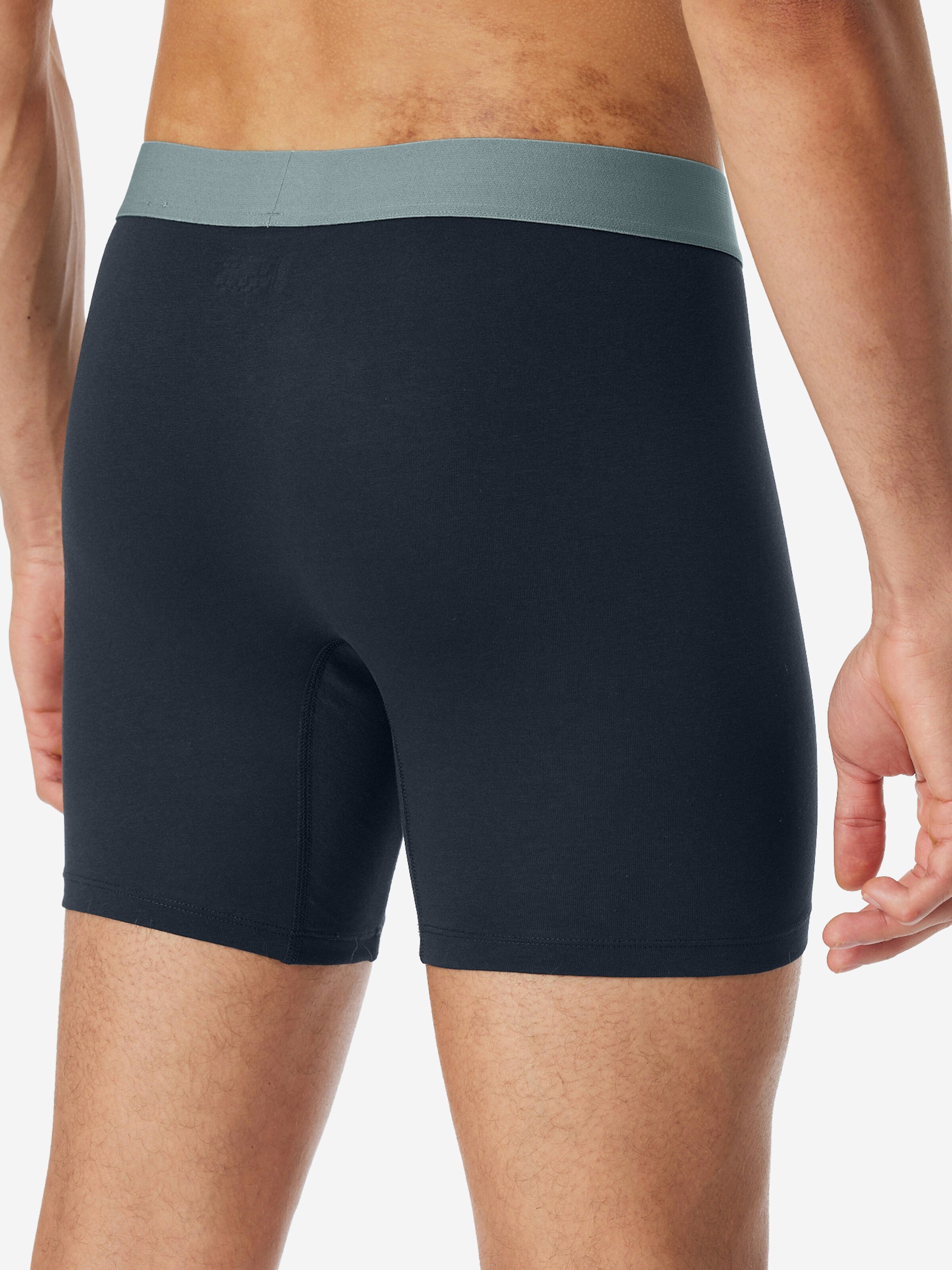 SCHIESSER - Calzoncillo boxer ' 95/5 Organic Cotton ' en negro