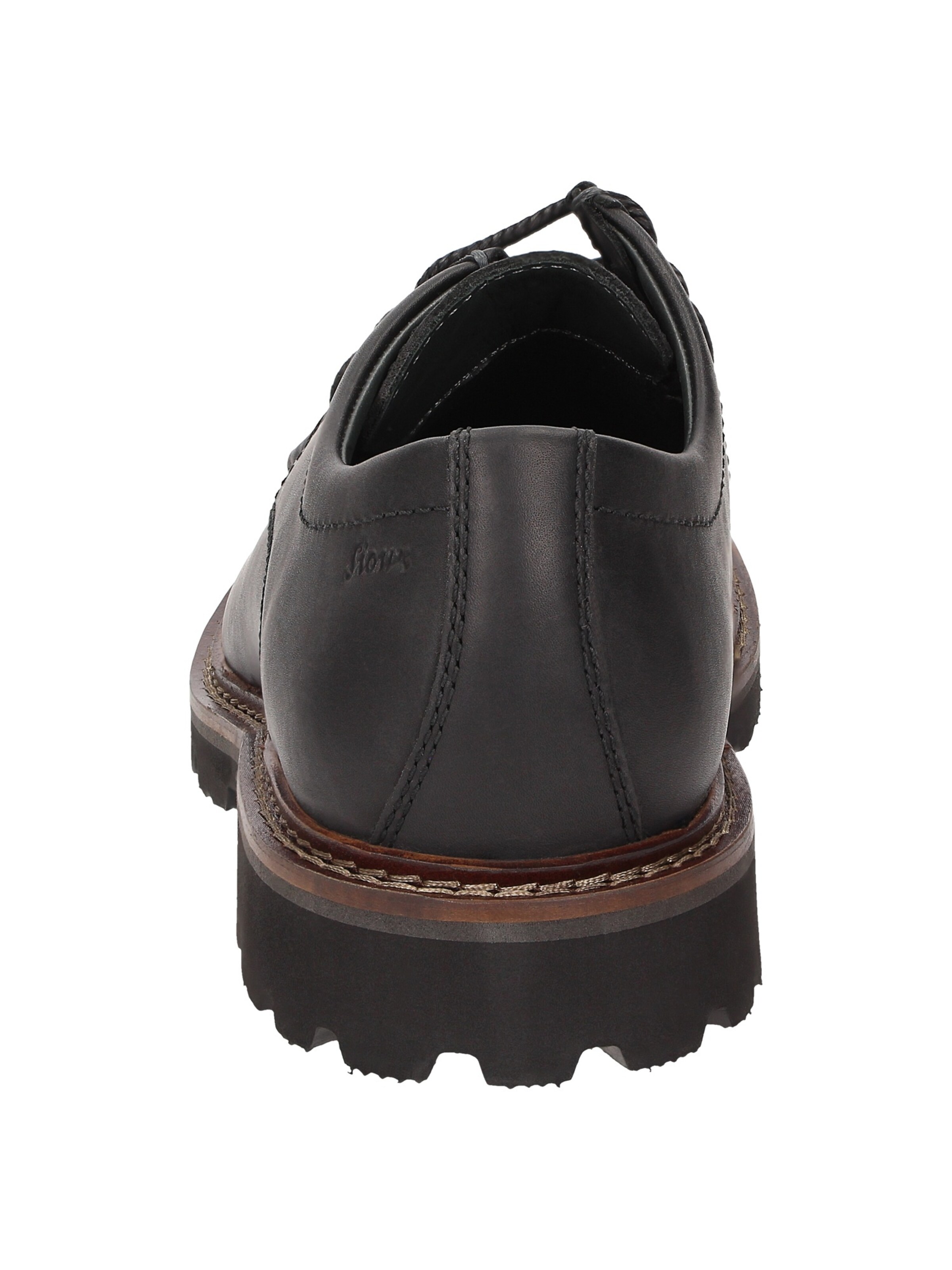 SIOUX Schnürschuh ' Adalrik-714-H ' in Schwarz