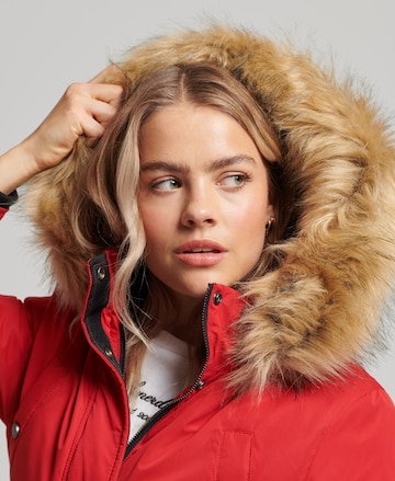 Superdry Winter Parka in Red