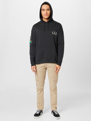 Lee Sweatshirt 'APPLIQUE' in Black