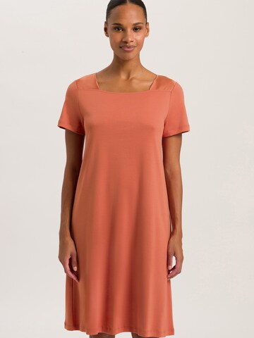 Hanro Nightgown 'Emma' in Orange: front