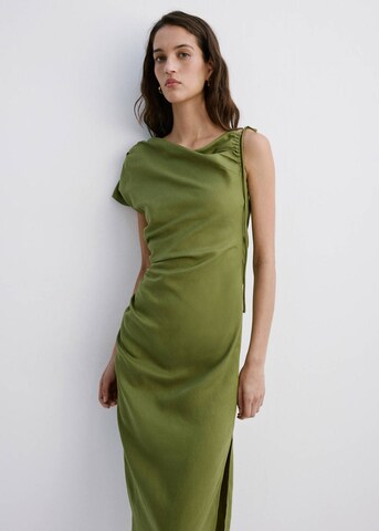 MANGO Kleid in Grün
