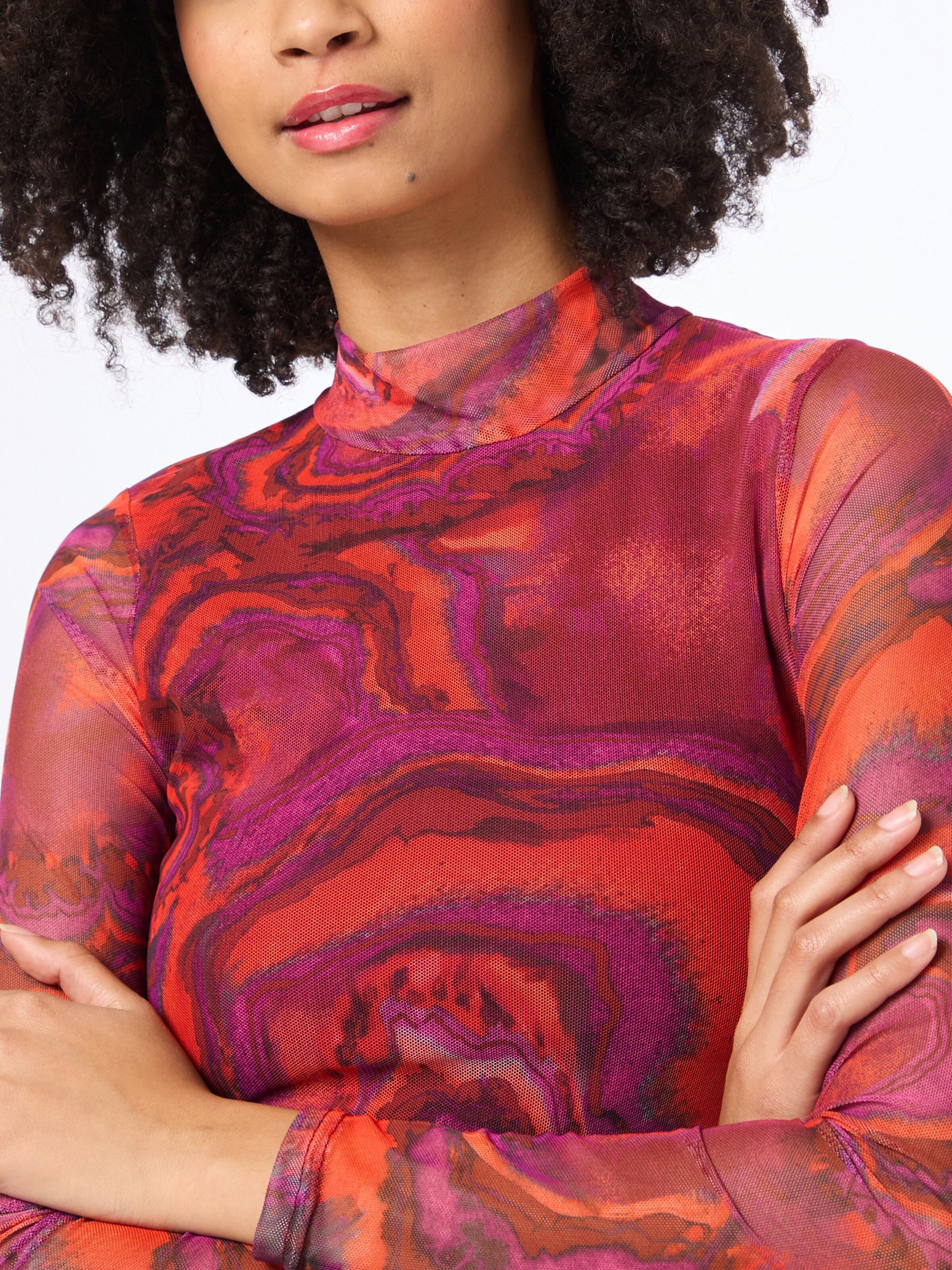 Frauen Shirts & Tops Warehouse Shirt in Karminrot - QN89093 Frauen Shirts & Tops Warehouse Shirt in Karminrot - QN89093