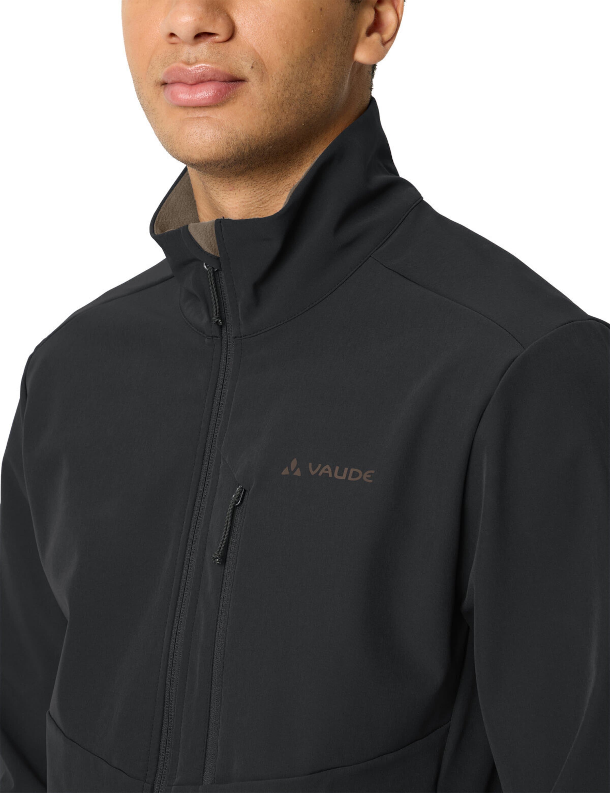VAUDE Outdoorjas 'Cyclone V' in Zwart