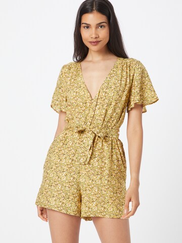 Tuta jumpsuit 'FELICITY' di Pepe Jeans in giallo: frontale