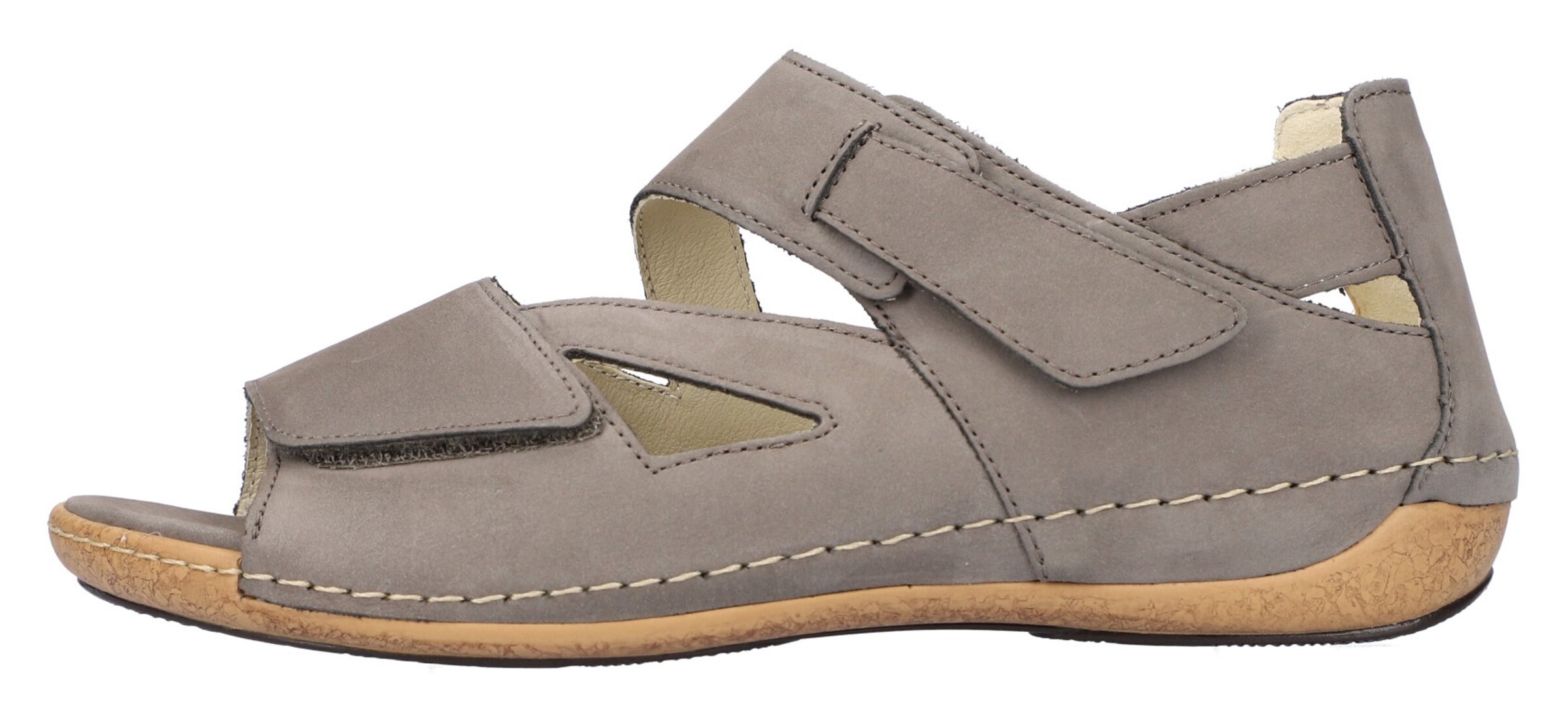 WALDLÄUFER Sandale 'Heliett' in Grau