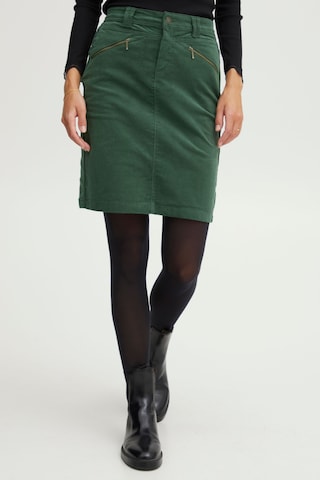 Fransa Skirt 'Frtean' in Green