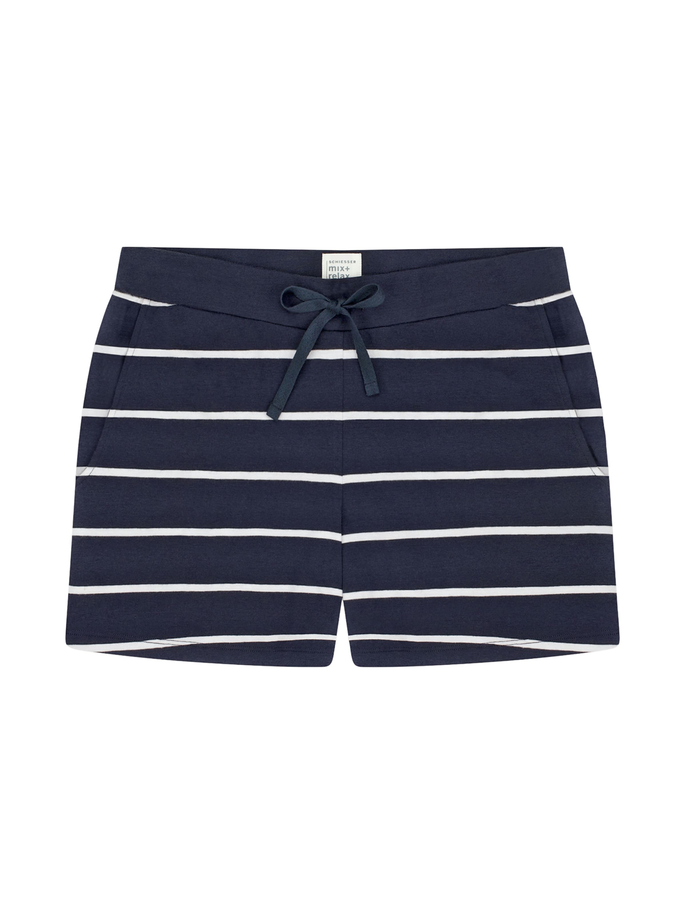 Pantalon de pyjama ' Mix Relax ' SCHIESSER en bleu : devant