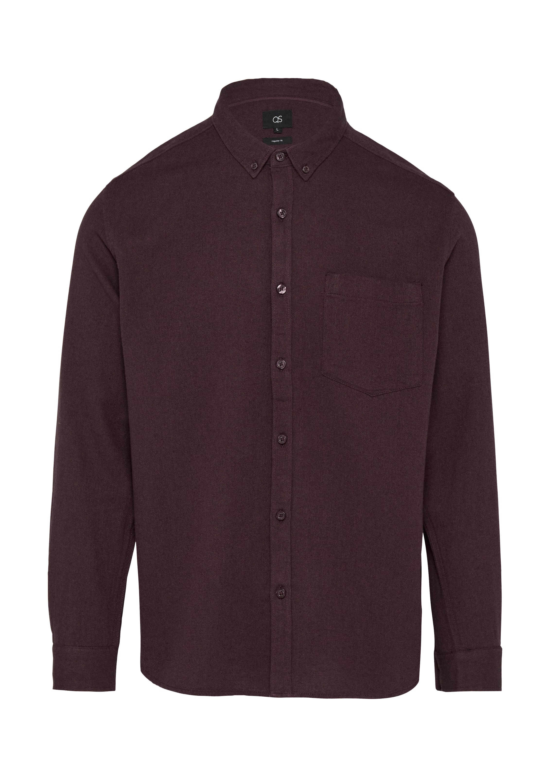 QS Chemise en bordeaux, Vue avec produit