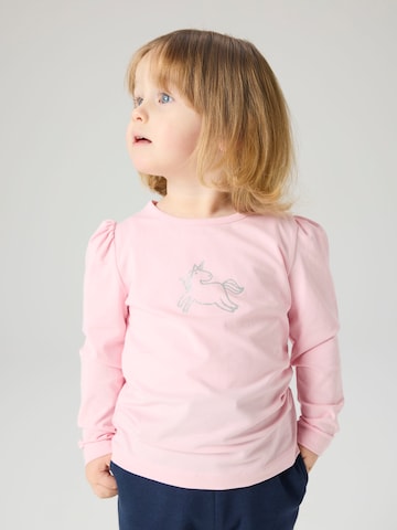 NAME IT T-shirt 'NMFBILISA' i rosa: framsida