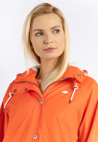 Cappotto funzionale di Schmuddelwedda in arancione