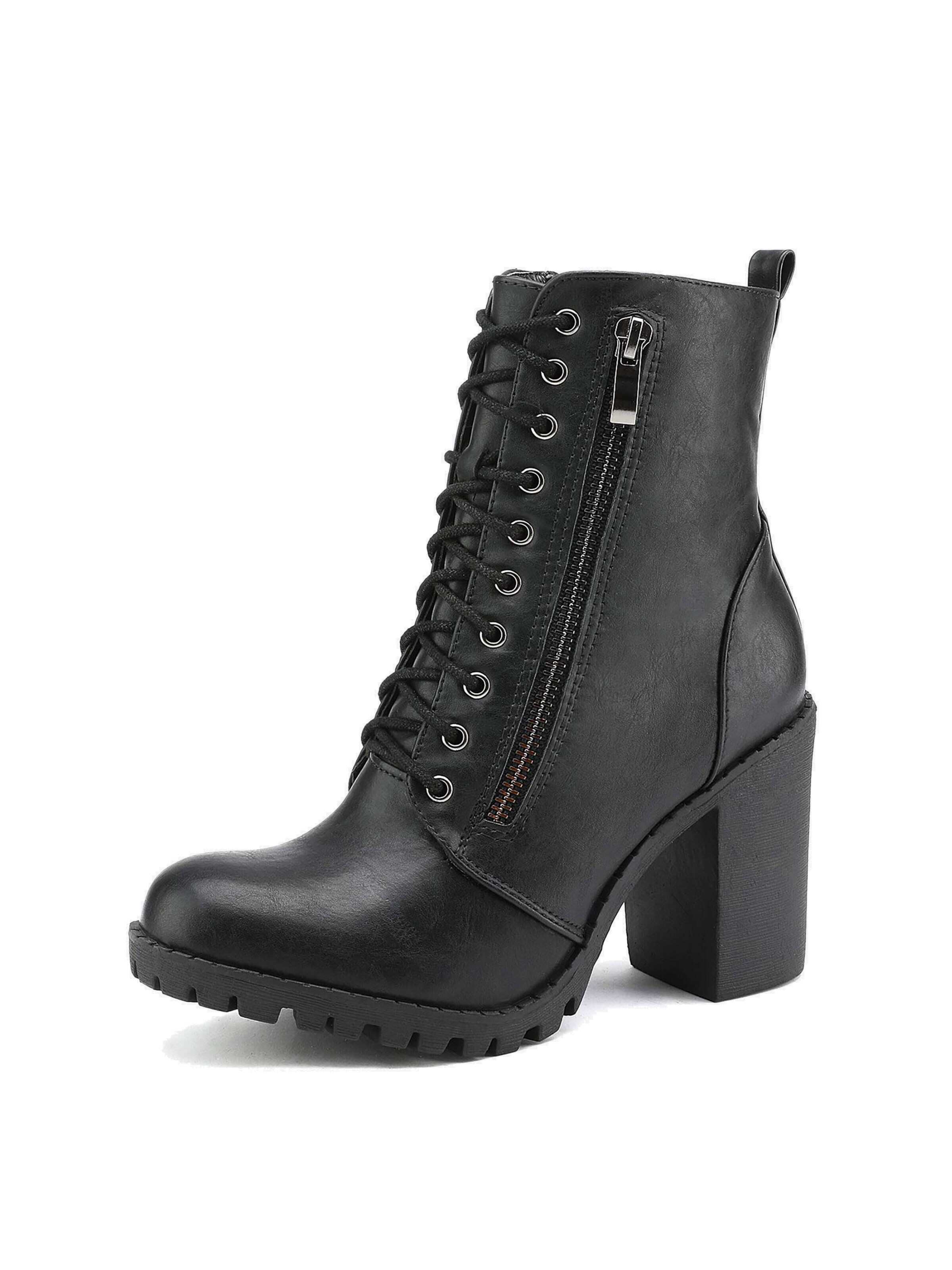 Boots 'DREAM PAIRS Damen Stiefel Stiefeletten' di Dream Pairs in nero: frontale