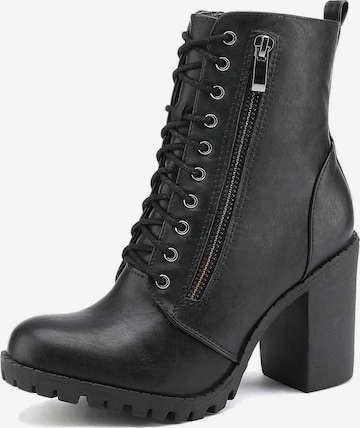 Boots 'DREAM PAIRS Damen Stiefel Stiefeletten' Dream Pairs en noir : devant