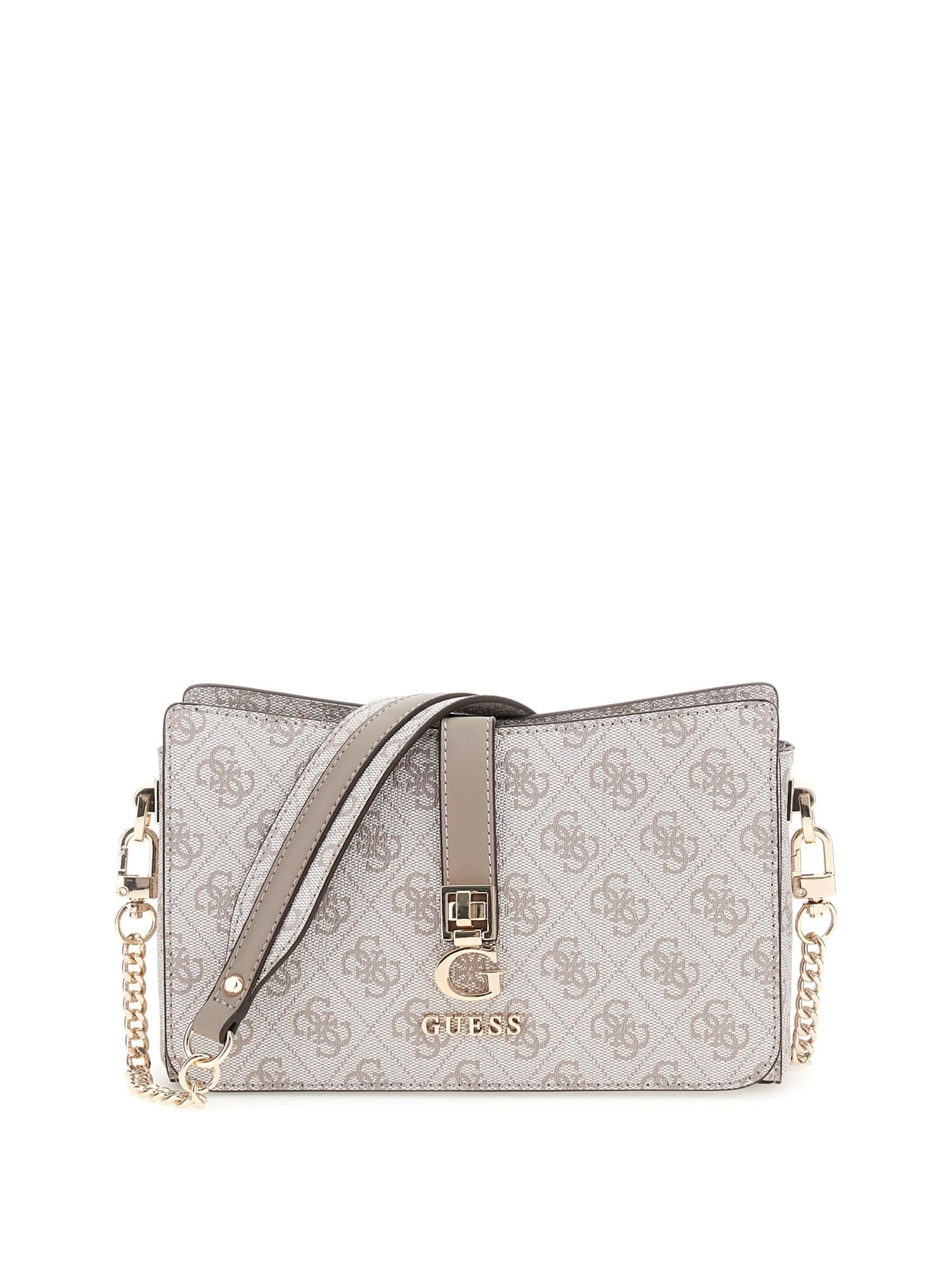 GUESS Τσάντα ώμου 'Zamira' σε γκρι: μπροστά