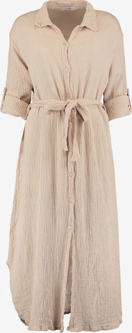 Hailys - Vestido camisero 'Joni' en beige: frente