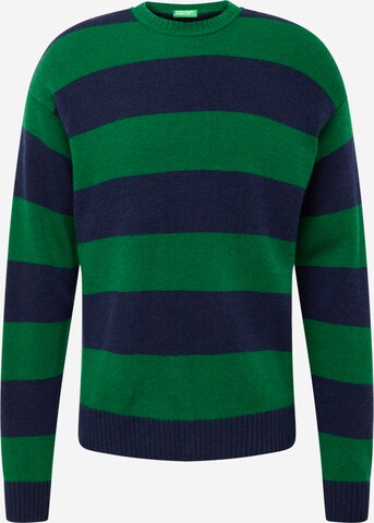 Pull-over UNITED COLORS OF BENETTON en vert : devant