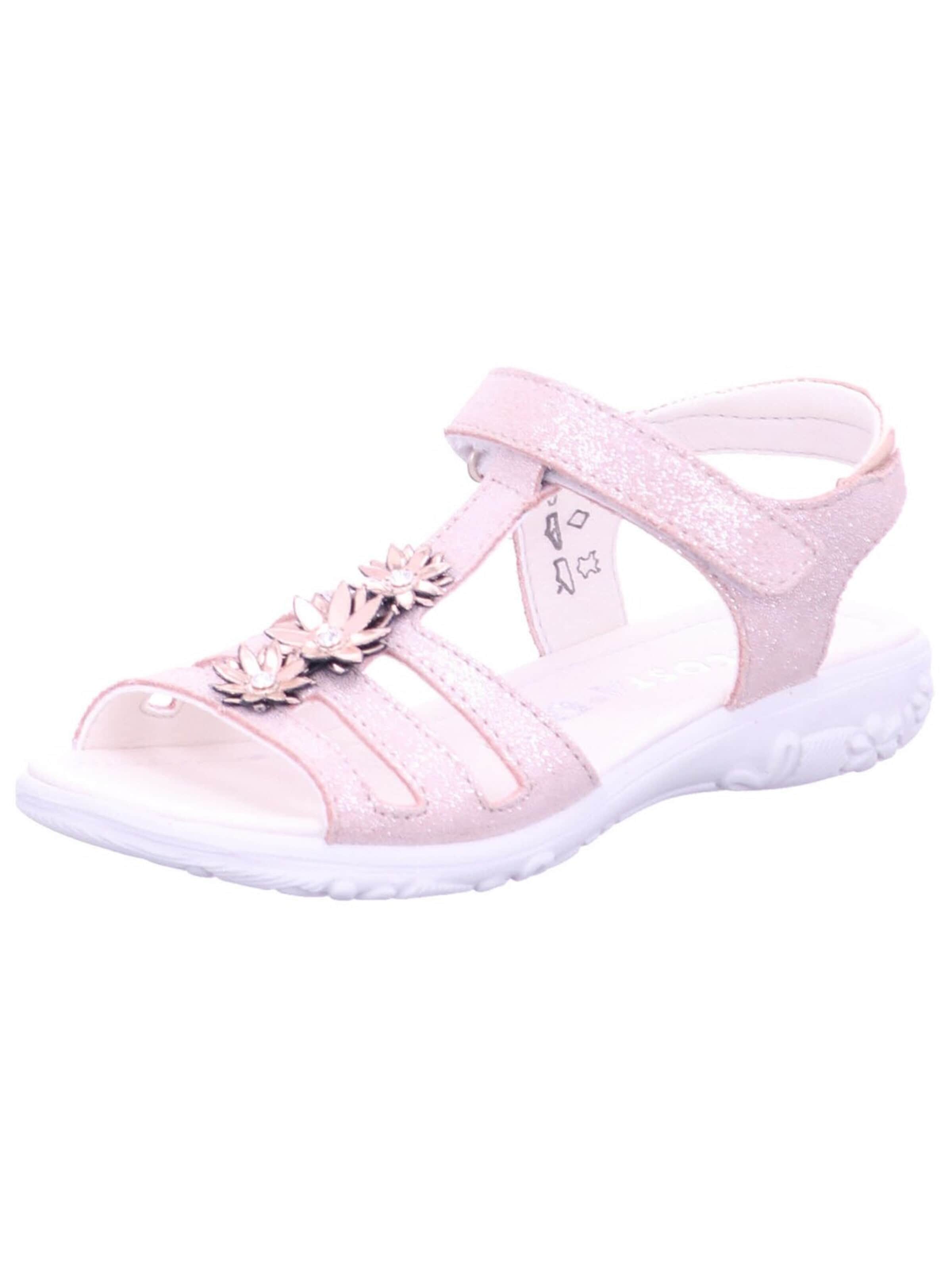 RICOSTA - Sandalias 'Sandale Mädchen 50 6400102 310 Lackleder in rot' en rosa: frente
