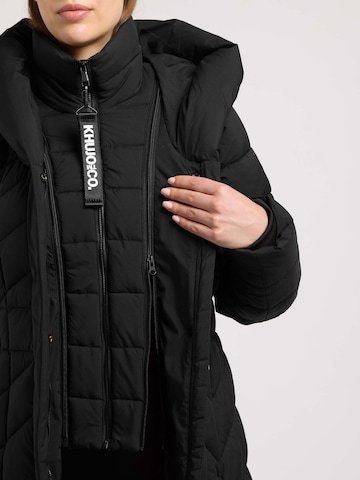 Cappotto invernale 'Purch' di khujo in nero