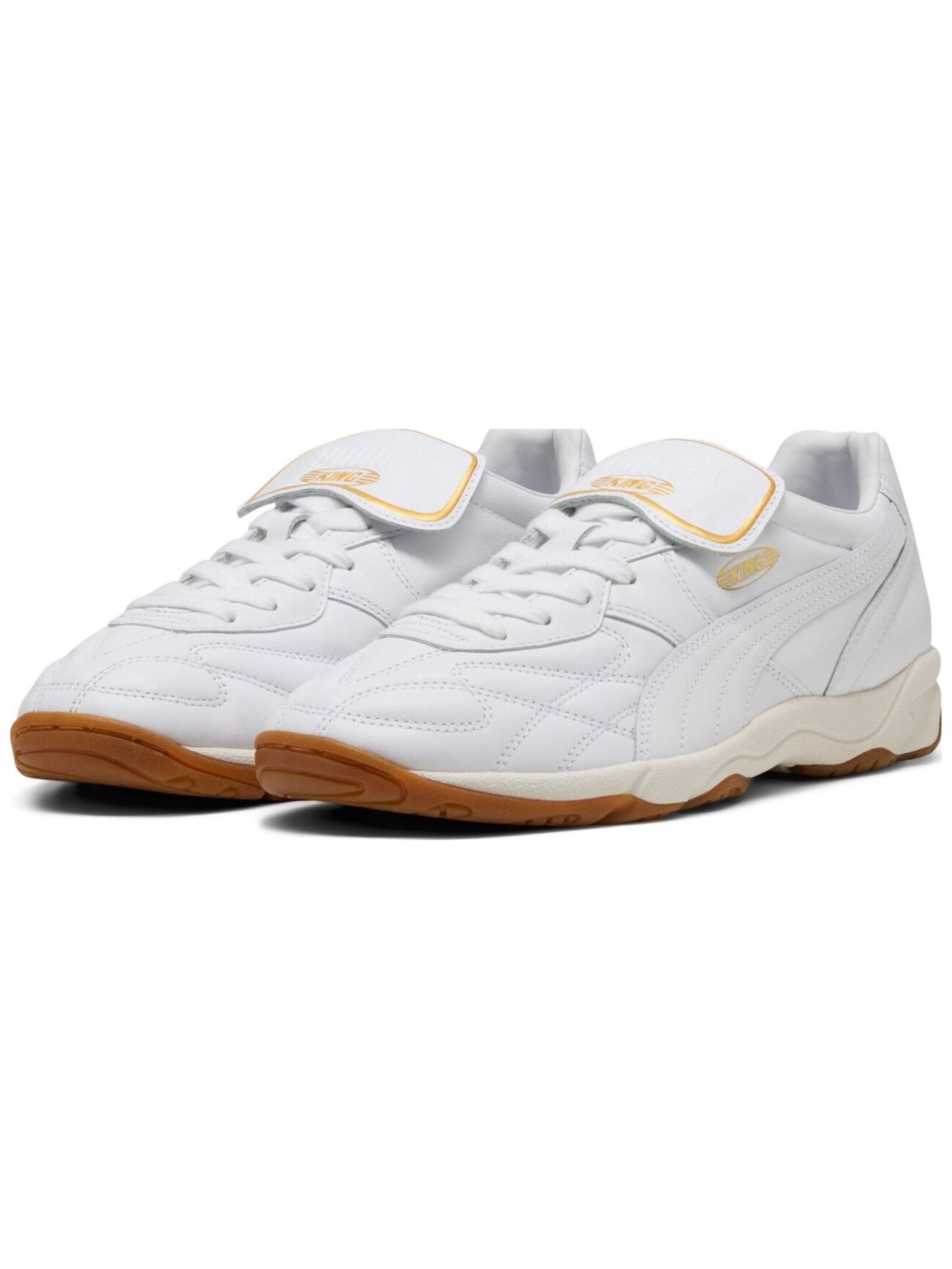 PUMA Sportschoen 'Puma King Indoor' in Wit