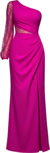 Ombre Abendkleid in 34 in fuchsia, Produktansicht