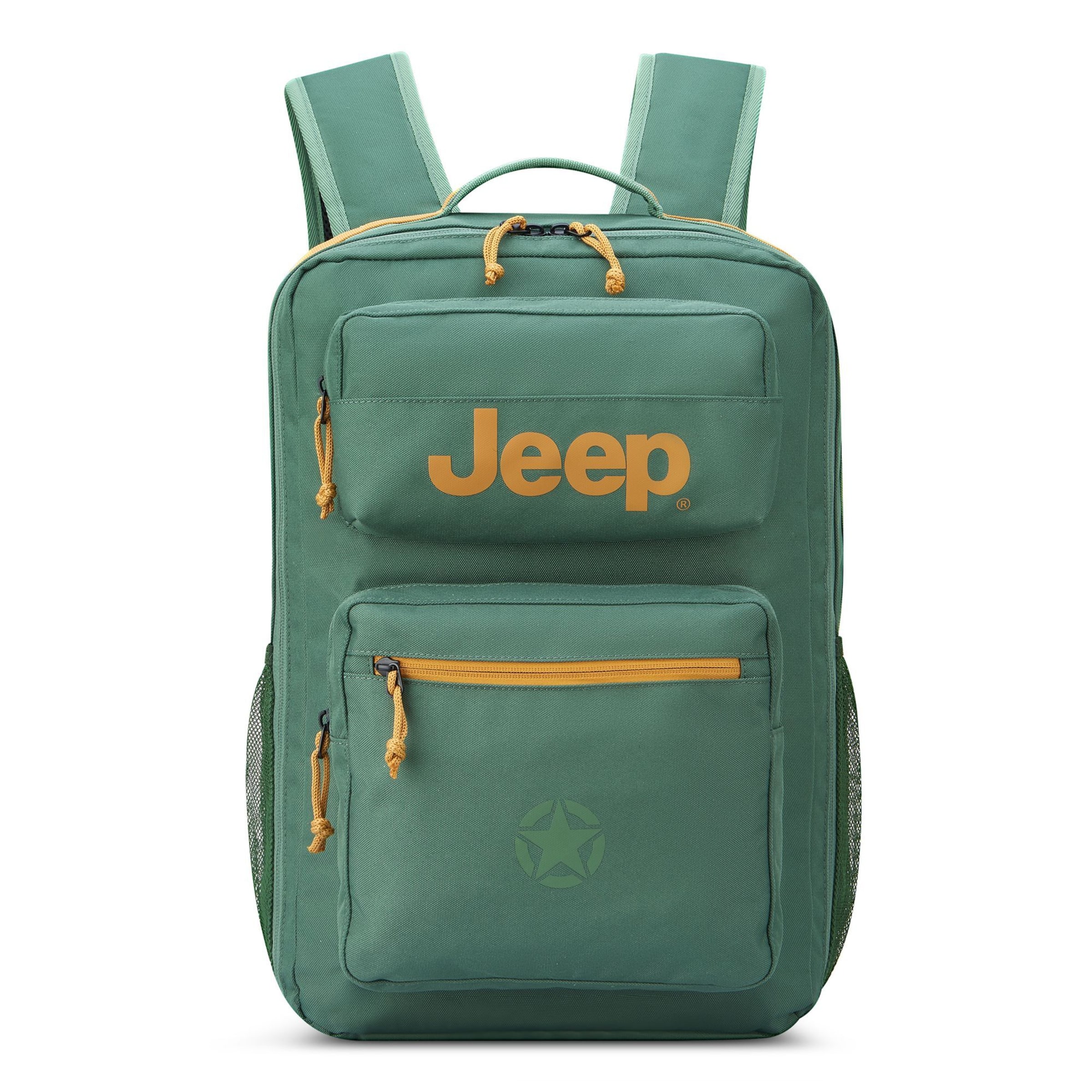 Jeep Backpack 'JS015B' in Green: front