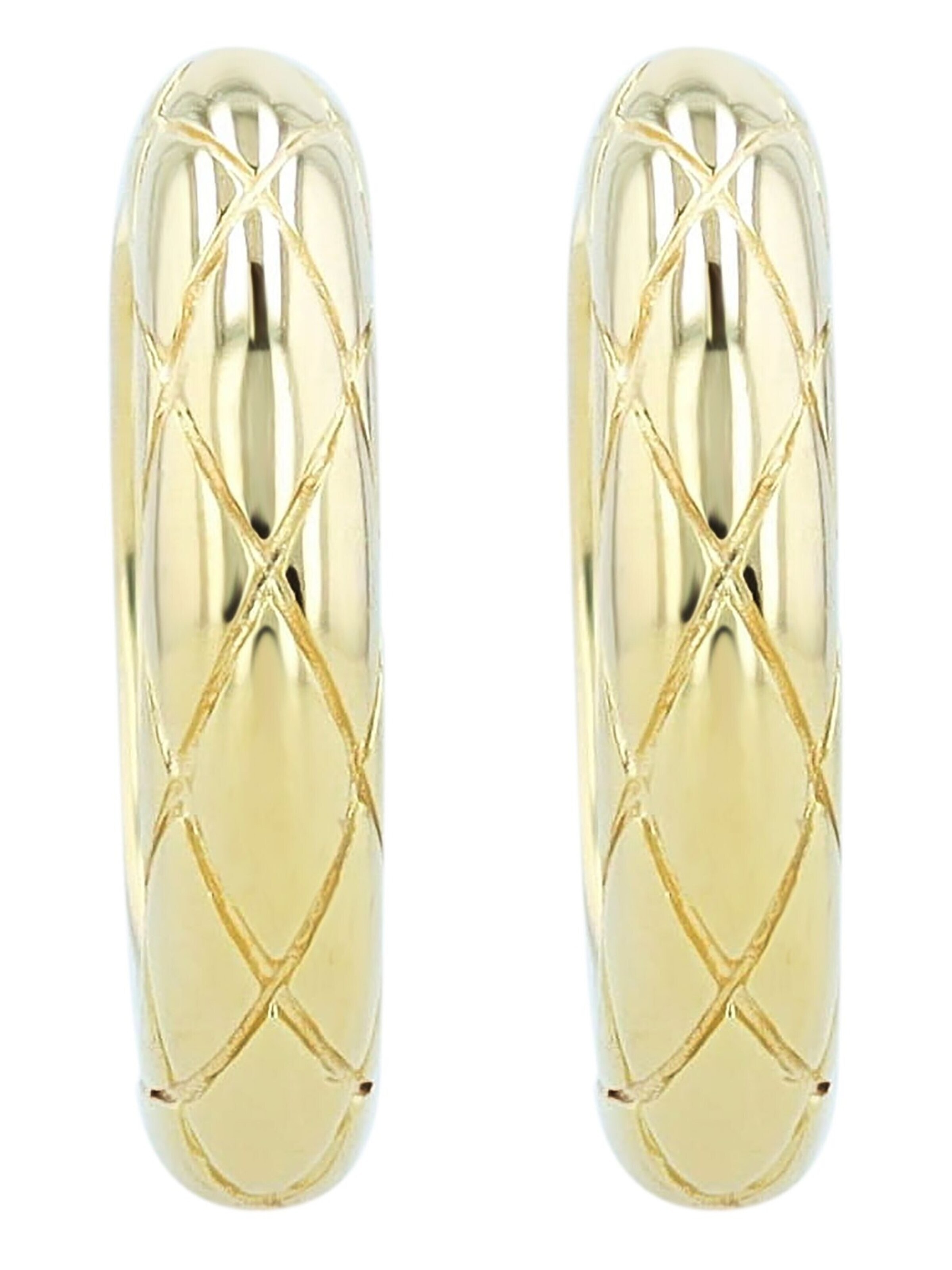 Akzent Earrings '"Marica" aus 925 Sterlingsilber, rhodiniert, langlebig' in Gold: front