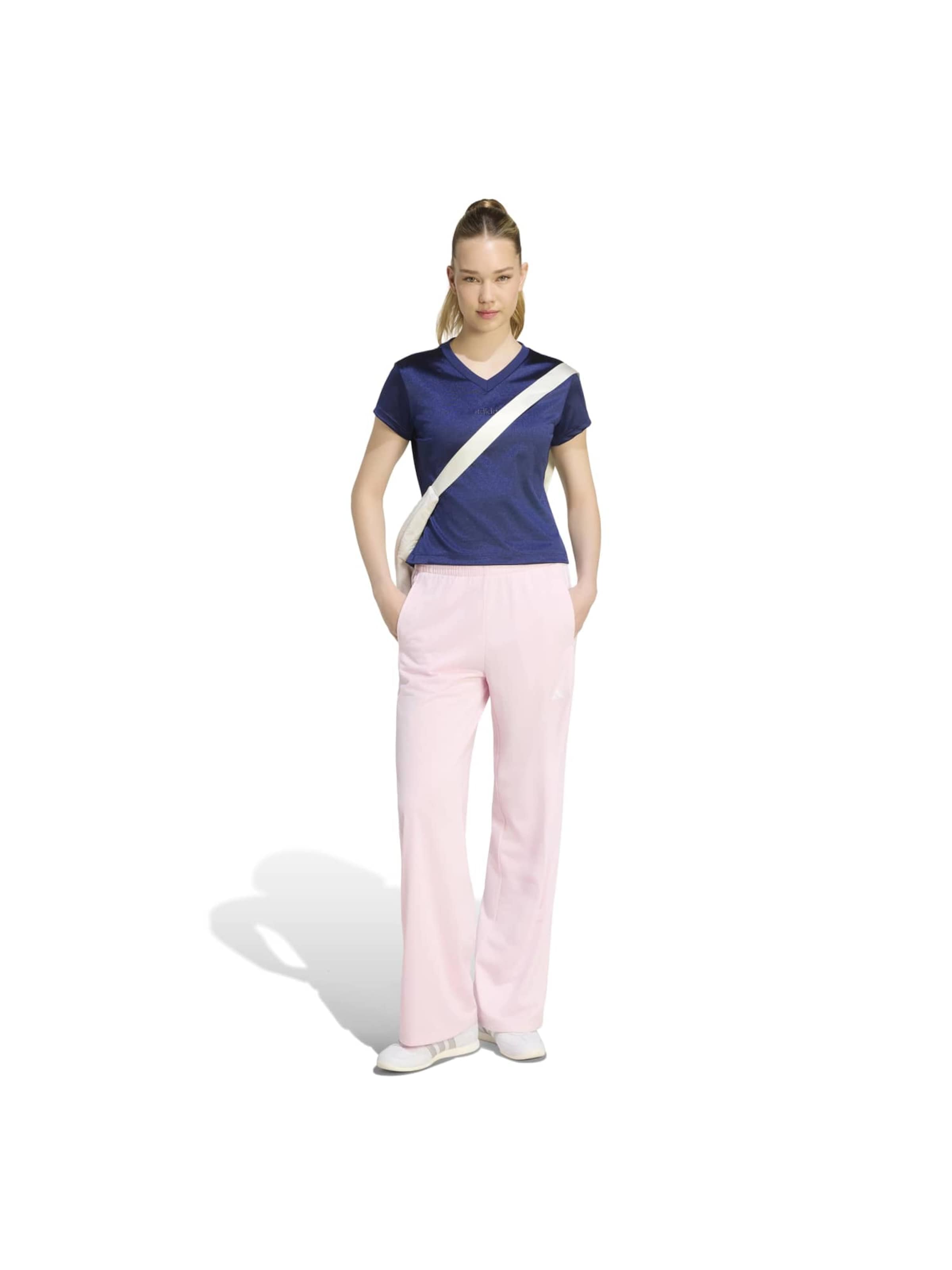 Wide Leg Pantalon de sport ADIDAS SPORTSWEAR en rose