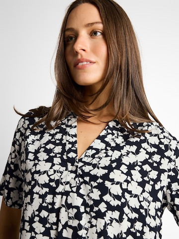 Chemisier TOM TAILOR en bleu