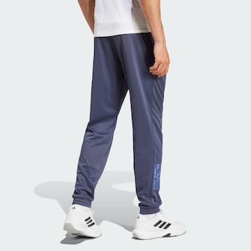 ADIDAS PERFORMANCE Zwężany krój Spodnie sportowe 'Essentials' w kolorze niebieski