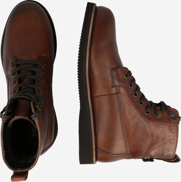 BURTON MENSWEAR LONDON Lace-up boots in Brown