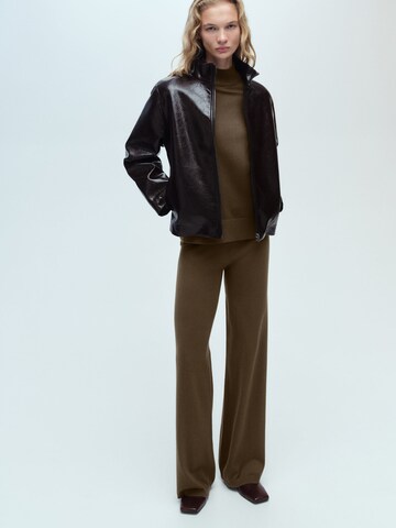MANGO Sweater 'VIEIRA' in Green