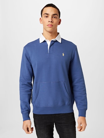 Sweat-shirt Polo Ralph Lauren en bleu : devant