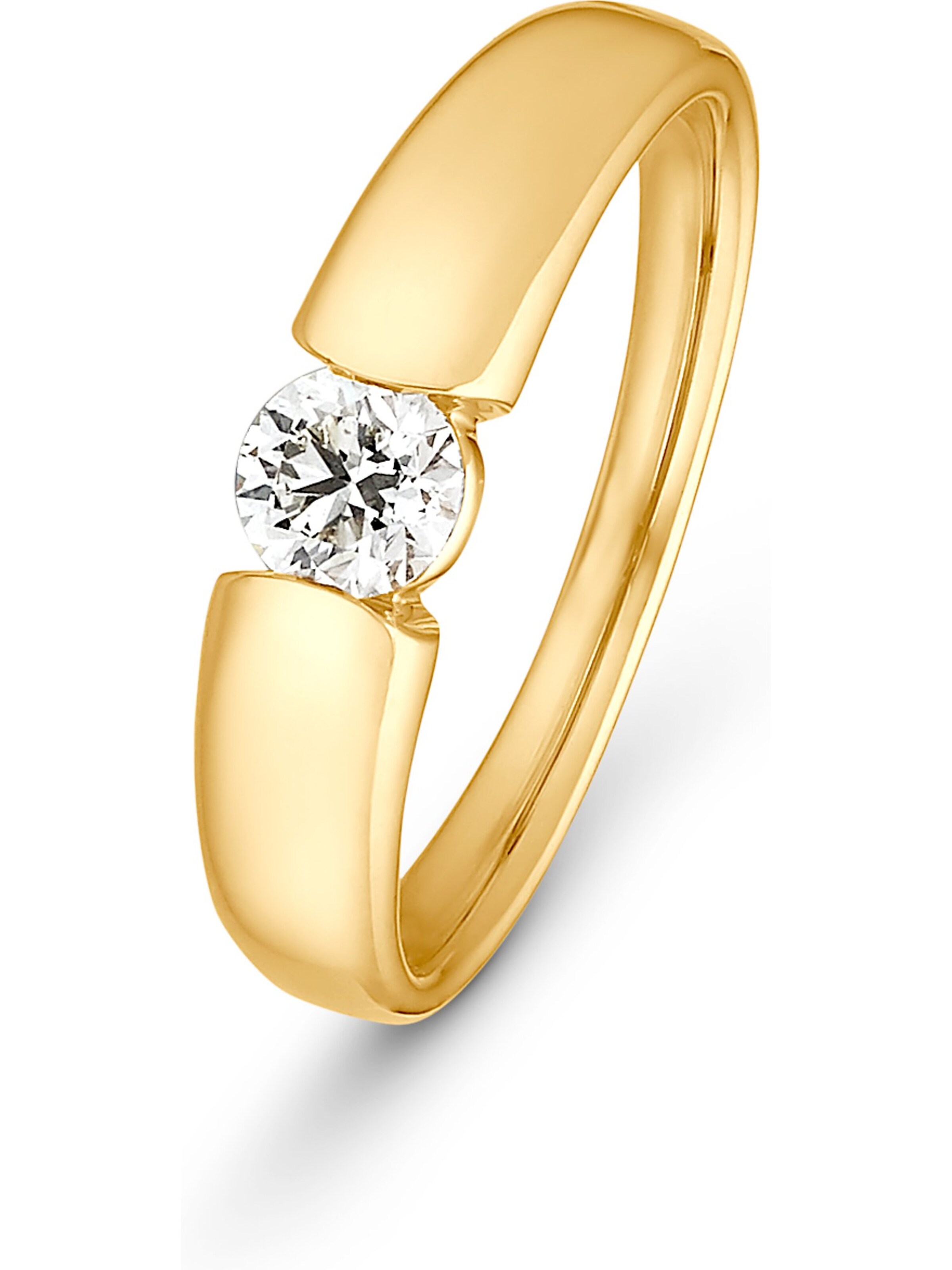 CHRIST Ring in Yellow: front