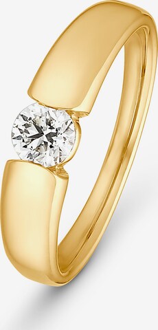 CHRIST Ring in Gelb: Vorderseite