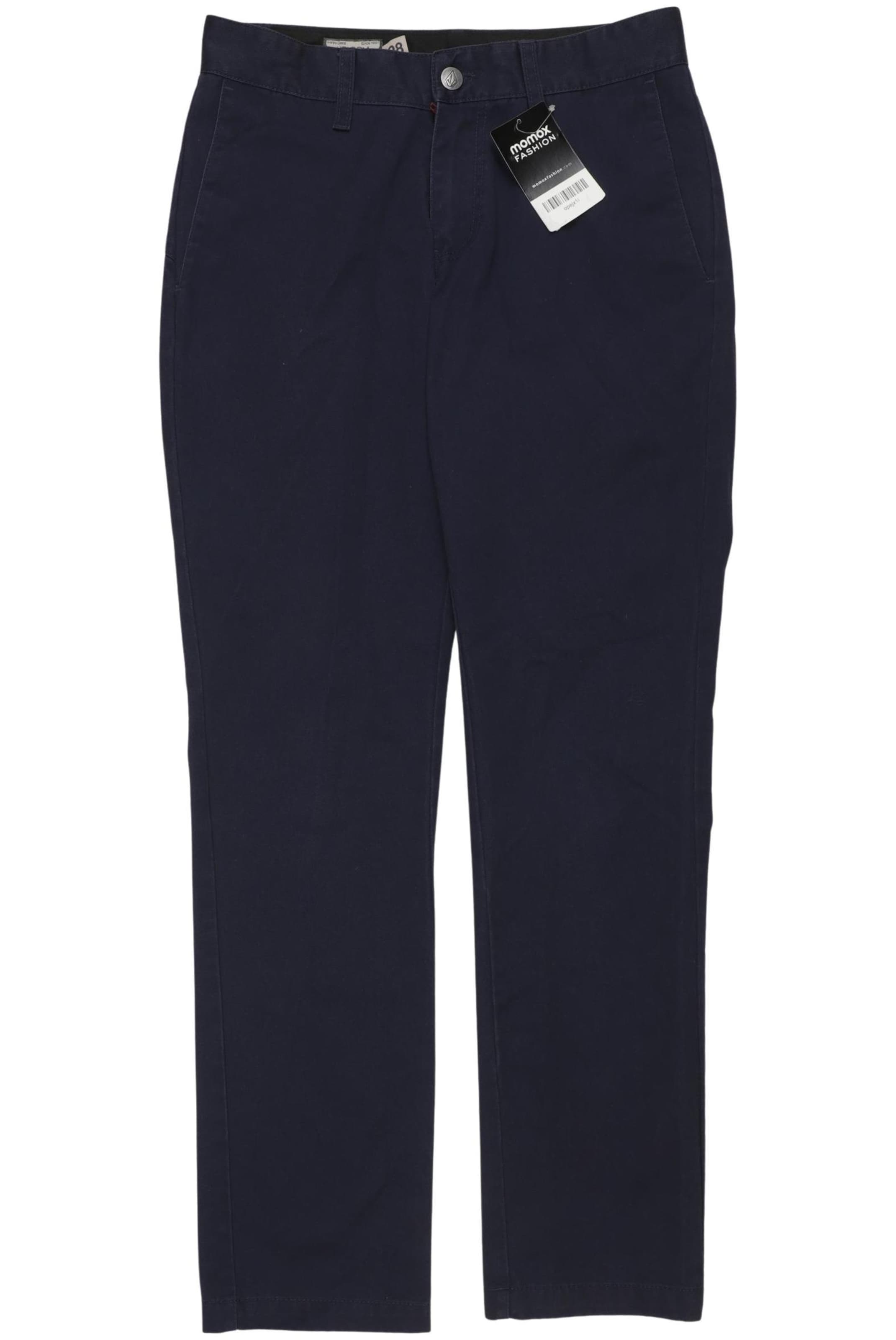 Volcom Stoffhose 28 in Blau: Vorderseite