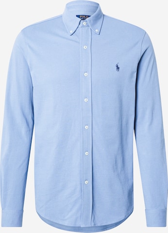 Polo Ralph Lauren - Camisa em azul: frente